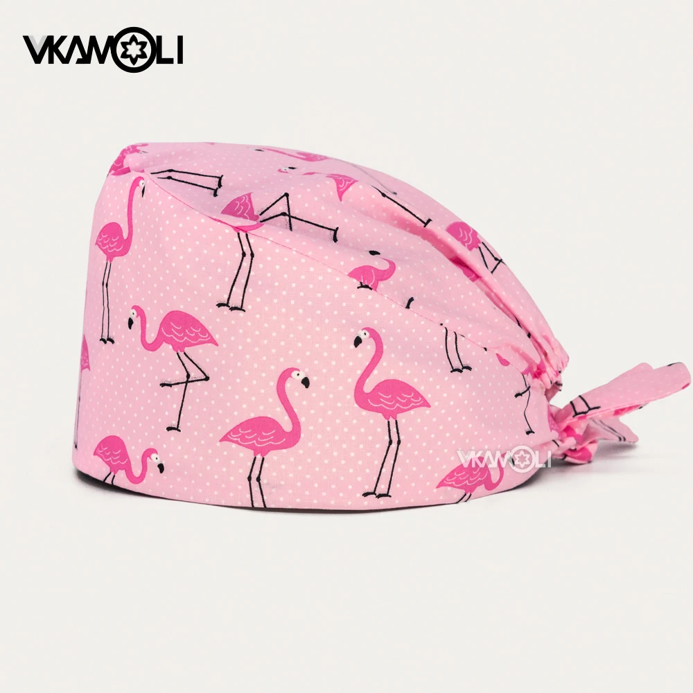 Surgical Mask - Touca Cirúrgica Rosa para Veterinários, Odontólogos