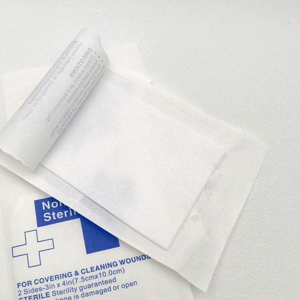 10 peças de gaze 100% algodão  - First Aid Kit avaliação e preço